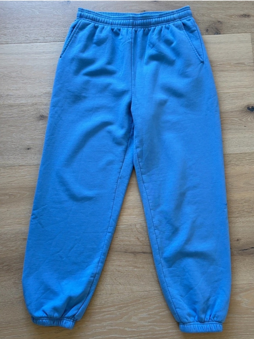 Artizia Tna Super Fleece Sweatpants Blue Joggers Pocket Women’s Medium M*V6